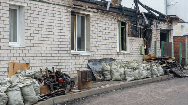 Professional Fire Damage Removal technician working in Mount Ephraim, NJ
